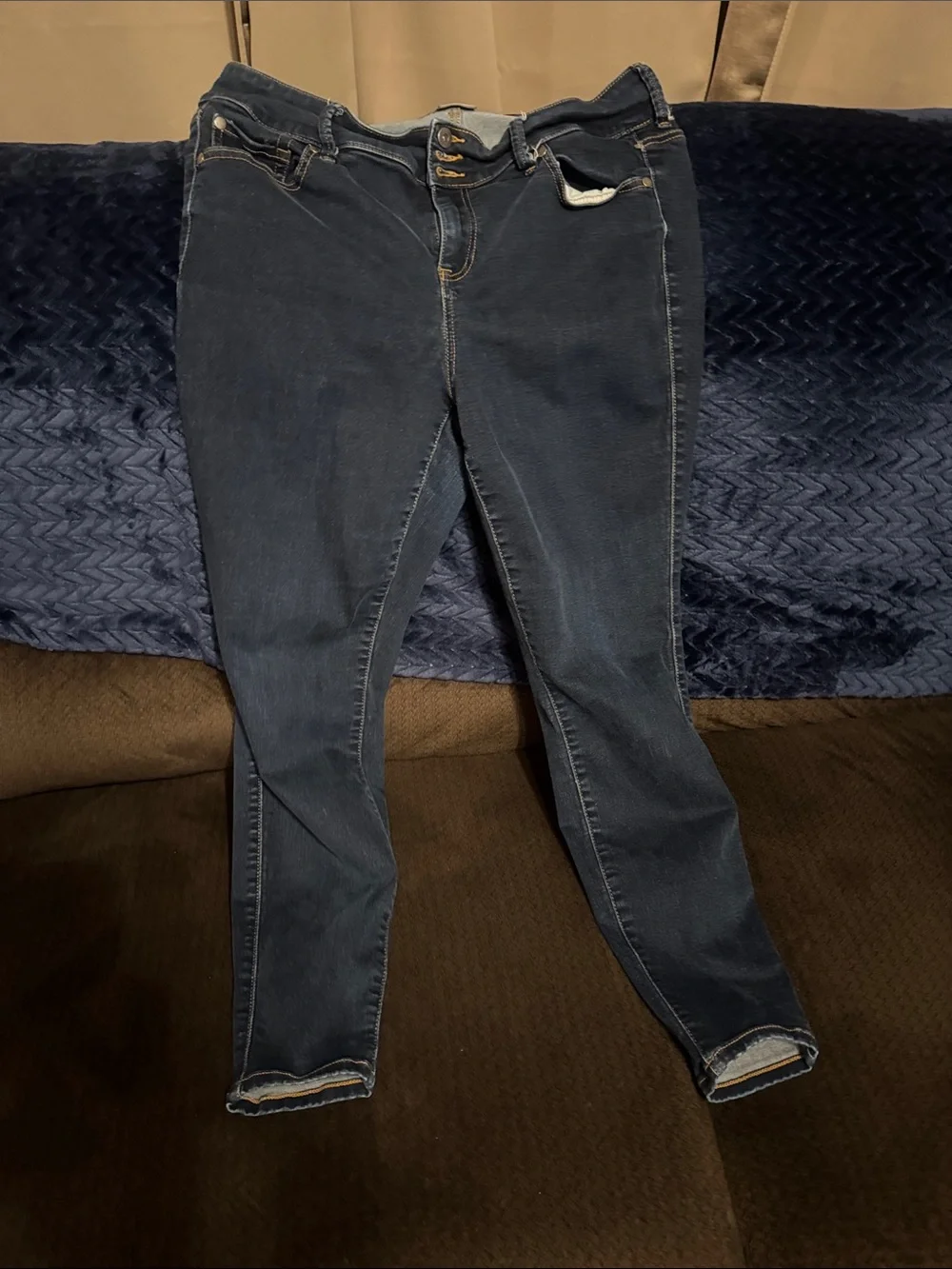torrid Dark Blue Stretch Skinny Jeans